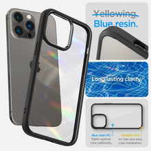 Заредете изображение във визуализатора на галерията – SPIGEN ULTRA HYBRID калъф за IPHONE 14 Pro matte черен
