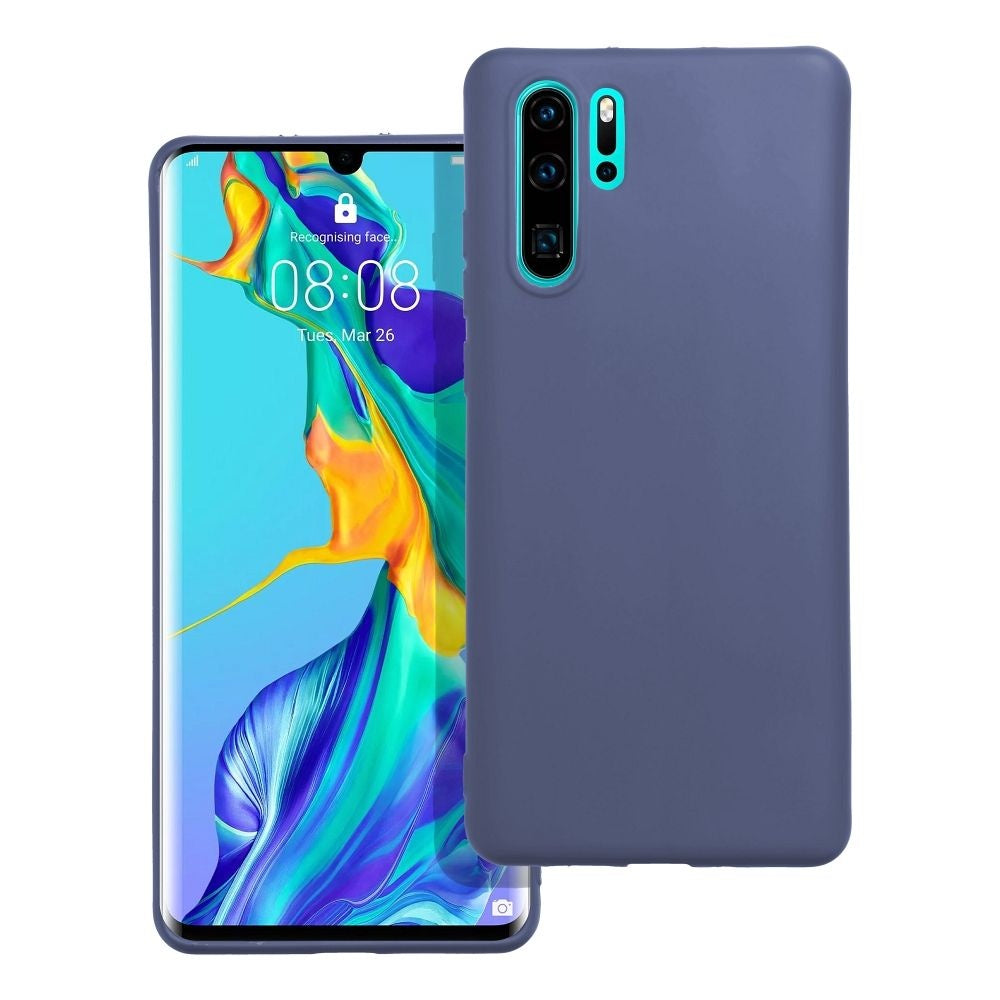 Гръб MATT за HUAWEI P30 Pro син