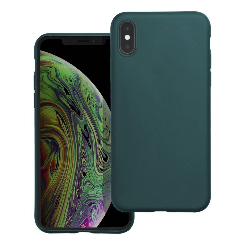 Гръб MATT за IPHONE X / XS dark зелен