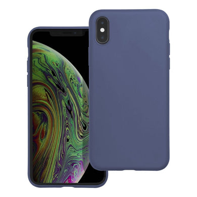 Гръб MATT за IPHONE XS Max син