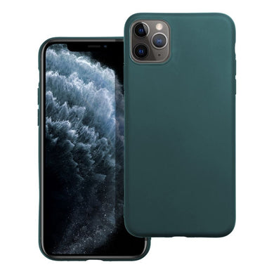 Гръб MATT за IPHONE 11 Pro Max dark зелен