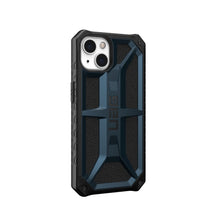 Заредете изображение във визуализатора на галерията – Гръб UAG Urban Armor Gear MONARCH за IPHONE 13 / 14 тъмно син
