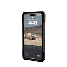 Заредете изображение във визуализатора на галерията – Гръб UAG Urban Armor Gear MONARCH за IPHONE 14 Pro kevlar черен

