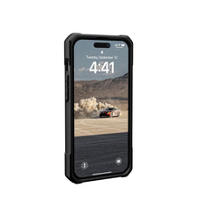 Заредете изображение във визуализатора на галерията – Гръб UAG Urban Armor Gear MONARCH за IPHONE 14 Pro kevlar черен
