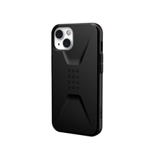 Заредете изображение във визуализатора на галерията – Гръб UAG Urban Armor Gear CIVILIAN за IPHONE 13 / 14 черен
