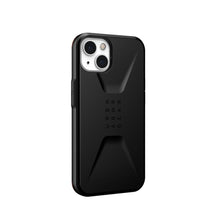 Заредете изображение във визуализатора на галерията – Гръб UAG Urban Armor Gear CIVILIAN за IPHONE 13 / 14 черен
