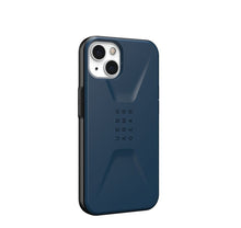 Заредете изображение във визуализатора на галерията – Гръб UAG Urban Armor Gear CIVILIAN за IPHONE 13 / 14 тъмно син
