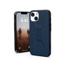 Заредете изображение във визуализатора на галерията – Гръб UAG Urban Armor Gear CIVILIAN за IPHONE 14 Plus тъмно син
