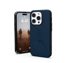 Заредете изображение във визуализатора на галерията – Гръб UAG Urban Armor Gear CIVILIAN за IPHONE 14 Pro Max тъмно син

