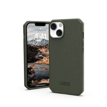 Заредете изображение във визуализатора на галерията – Гръб UAG Urban Armor Gear BIODEGRADABLE OUTBACK за IPHONE 14 Plus зелен
