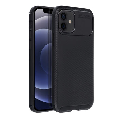 Гръб CARBON PREMIUM за IPHONE 12 / 12 Pro черен