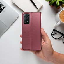 Заредете изображение във визуализатора на галерията – Калъф тип книга SMART MAGNETO за MOTOROLA E22 / E22i бордо
