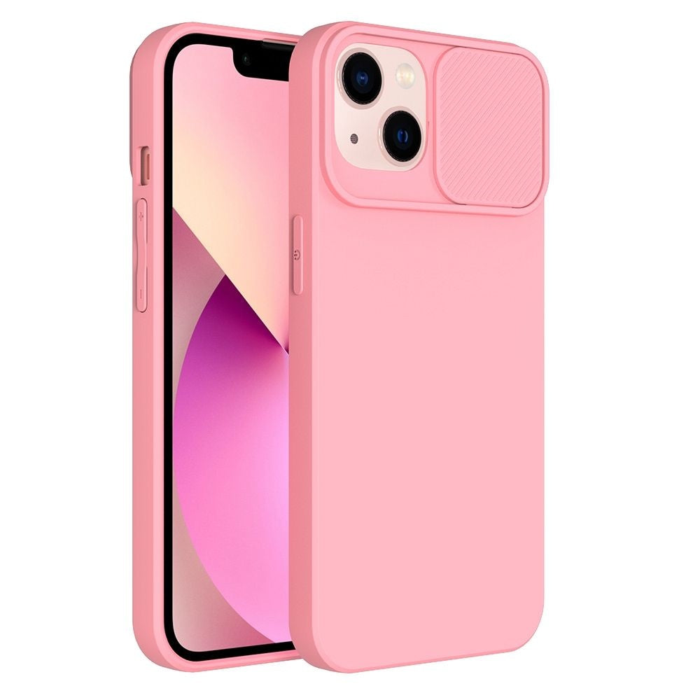 Гръб SLIDE за IPHONE 13 Pro light розов