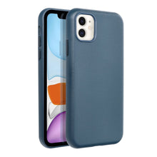 Заредете изображение във визуализатора на галерията – Гръб LEATHER MAG COVER за IPHONE 11 indigo син
