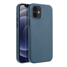Заредете изображение във визуализатора на галерията – Гръб LEATHER MAG COVER за IPHONE 12 indigo син
