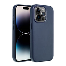 Заредете изображение във визуализатора на галерията – Гръб LEATHER MAG COVER за IPHONE 14 Pro indigo син
