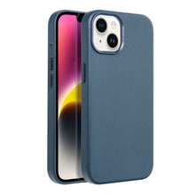 Заредете изображение във визуализатора на галерията – Гръб LEATHER MAG COVER за IPHONE 14 indigo син
