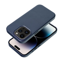 Заредете изображение във визуализатора на галерията – Гръб LEATHER MAG COVER за IPHONE 13 Pro indigo син
