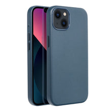 Заредете изображение във визуализатора на галерията – Гръб LEATHER MAG COVER за IPHONE 13 indigo син
