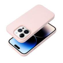 Заредете изображение във визуализатора на галерията – Гръб LEATHER MAG COVER за IPHONE 13 Pro sand розов

