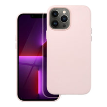 Заредете изображение във визуализатора на галерията – Гръб LEATHER MAG COVER за IPHONE 13 Pro Max sand розов
