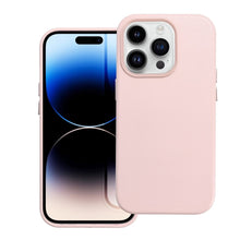 Заредете изображение във визуализатора на галерията – Гръб LEATHER MAG COVER за IPHONE 14 Pro sand розов
