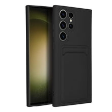 Заредете изображение във визуализатора на галерията – Гръб CARD за SAMSUNG S23 Ultra черен

