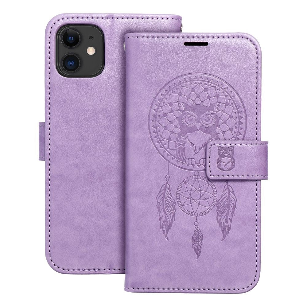 Калъф тип книга MEZZO за IPHONE 11 dreamcatcher лилав