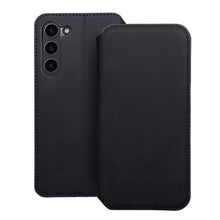 Заредете изображение във визуализатора на галерията – Калъф тип книга DUAL POCKET за SAMSUNG S23 черен
