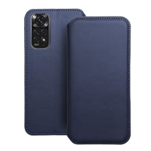 Заредете изображение във визуализатора на галерията – Калъф тип книга DUAL POCKET за XIAOMI Redmi Note 11 / 11S тъмно син
