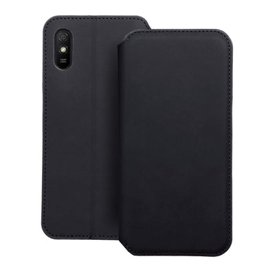 Калъф тип книга DUAL POCKET за XIAOMI Redmi 9A / 9AT черен