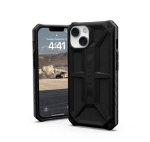 Заредете изображение във визуализатора на галерията – Гръб UAG Urban Armor Gear MONARCH за IPHONE 14 черен
