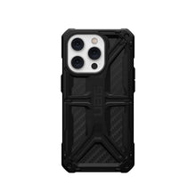 Заредете изображение във визуализатора на галерията – Гръб UAG Urban Armor Gear MONARCH за IPHONE 14 Pro Max carbon fiber
