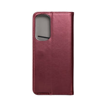 Заредете изображение във визуализатора на галерията – Калъф тип книга SMART MAGNETO за MOTOROLA EDGE 30 бордо
