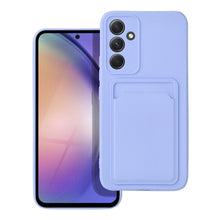 Заредете изображение във визуализатора на галерията – Гръб CARD за SAMSUNG A54 5G виолетов
