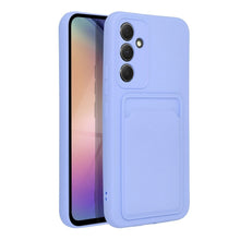 Заредете изображение във визуализатора на галерията – Гръб CARD за SAMSUNG A54 5G виолетов
