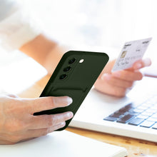 Заредете изображение във визуализатора на галерията – Гръб CARD за SAMSUNG A54 5G зелен
