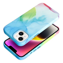 Заредете изображение във визуализатора на галерията – Гръб LEATHER MAG COVER за IPHONE 14 color splash
