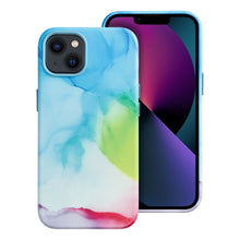 Заредете изображение във визуализатора на галерията – Гръб LEATHER MAG COVER за IPHONE 13 color splash
