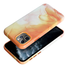 Заредете изображение във визуализатора на галерията – Гръб LEATHER MAG COVER за IPHONE 11 Pro оранжев splash
