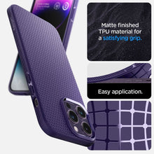 Заредете изображение във визуализатора на галерията – SPIGEN LIQUID AIR калъф за IPHONE 14 Pro Max deep лилав
