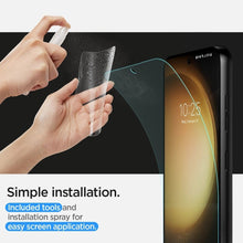 Заредете изображение във визуализатора на галерията – SPIGEN хидрогел защитник Neo Flex за SAMSUNG S23 2 пакета прозрачен
