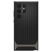 Заредете изображение във визуализатора на галерията – Оригинален гръб SPIGEN NEO HYBRID for SAMSUNG S23 Ultra gunmetal

