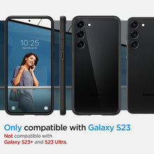 Заредете изображение във визуализатора на галерията – SPIGEN ULTRA HYBRID калъф за SAMSUNG S23 matte черен
