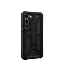 Заредете изображение във визуализатора на галерията – Гръб UAG Urban Armor Gear MONARCH за SAMSUNG S23 5G carbon fiber
