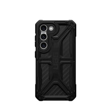 Заредете изображение във визуализатора на галерията – Гръб UAG Urban Armor Gear MONARCH за SAMSUNG S23 5G carbon fiber
