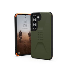 Заредете изображение във визуализатора на галерията – Гръб UAG Urban Armor Gear CIVILIAN за SAMSUNG S23 5G olive
