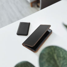Заредете изображение във визуализатора на галерията – SMART PRO Book Гръб LEATHER за SAMSUNG A14 4G / A14 5G черен
