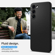 Заредете изображение във визуализатора на галерията – SPIGEN LIQUID AIR калъф за SAMSUNG S23 Plus matte черен
