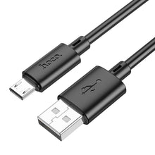 Заредете изображение във визуализатора на галерията – HOCO кабел USB A към Type C 2A X14 2 м черен
